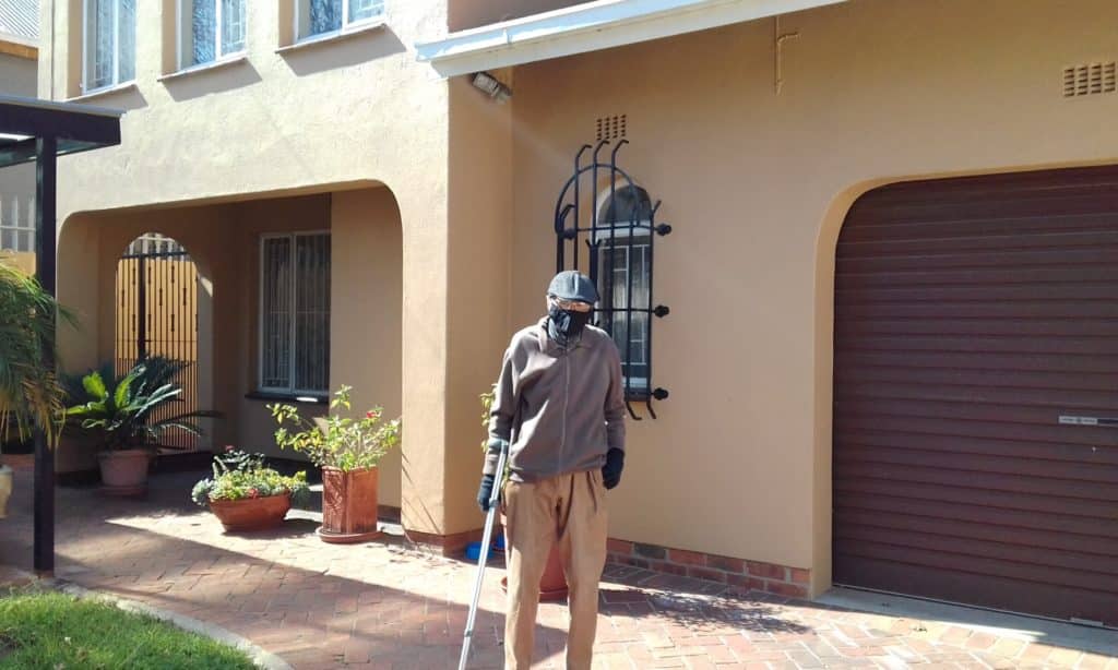 Walking with 95 year young Dad