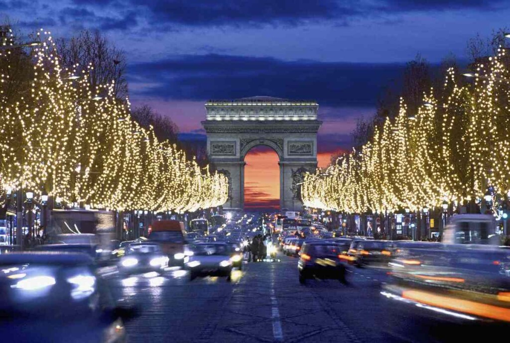 Christmas Lights and Paris Delights