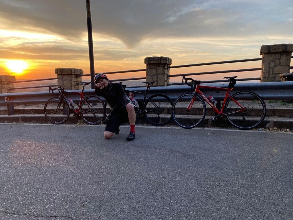 176 Km Bicycle Ride followed by a 51 Km Run - Sergio Murray