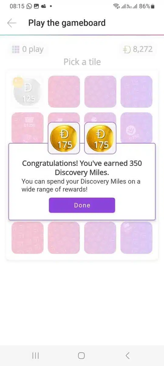 Today I got one Sneak Peek and One Rewards Multiplier