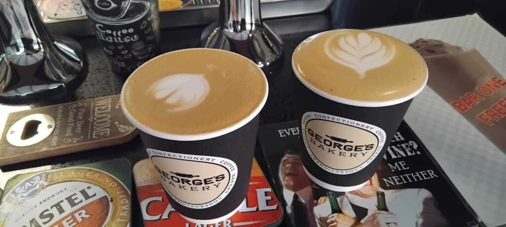 Enjoying a Cappuccino at Jeppe Quondam Club Bedfordview