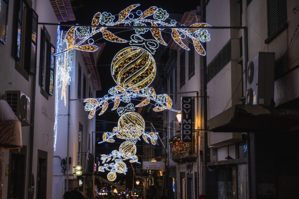 Christmas Lights and Madeira Delights