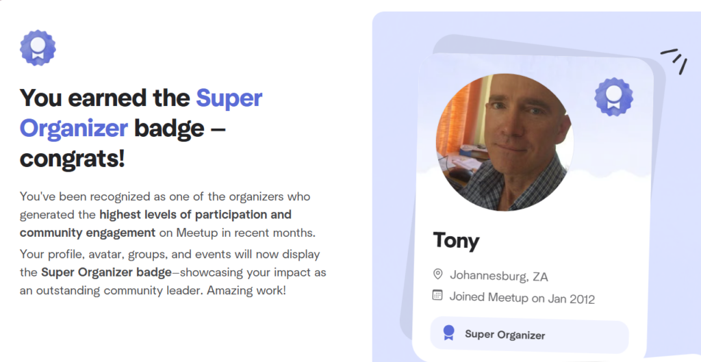 Super Organizer-Outstanding Community Leader