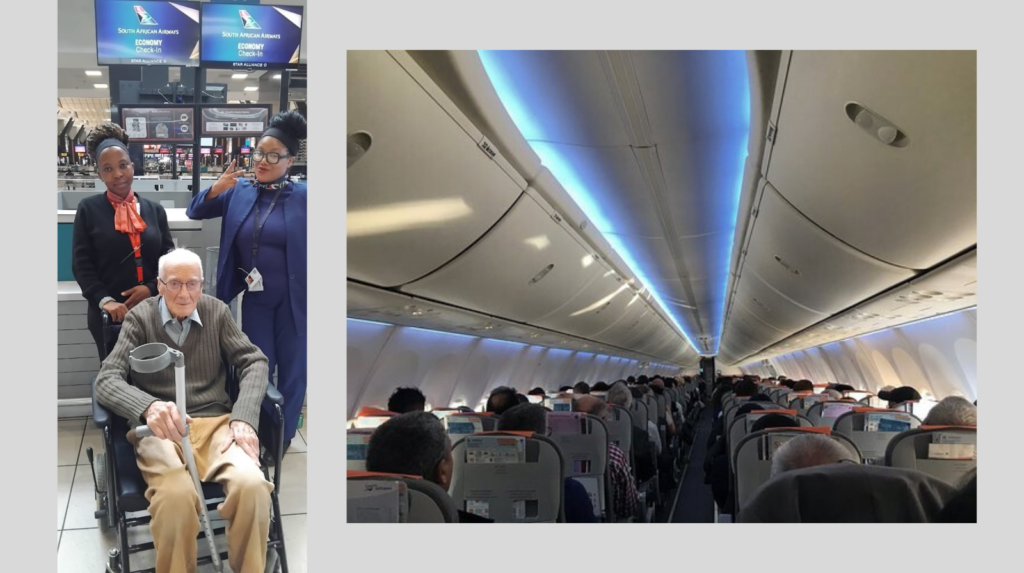 Flying SAA Sun Express Johannesburg to and from Durban