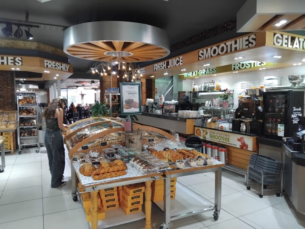 Inside the deli
