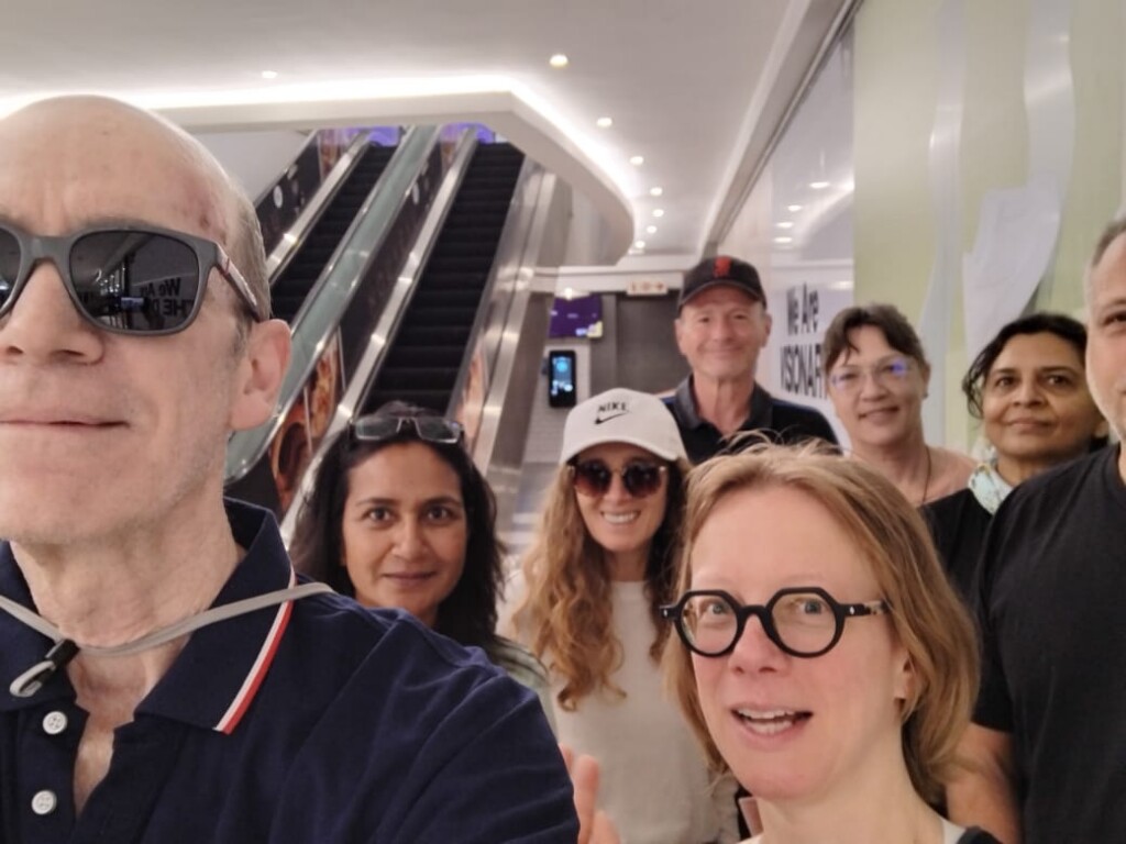 Friends and walkers at the Westcliff Stairs Walk Johannesburg